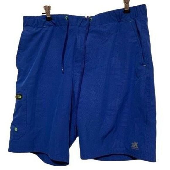 Zeroxposure Size Large Blue Board Shorts - Picture 1 of 4